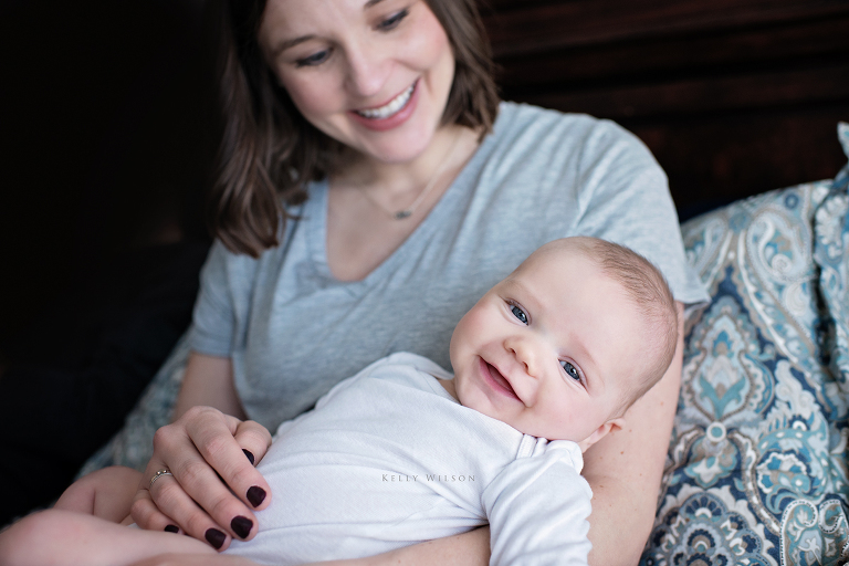 Edmond Oklahoma in home family photographer